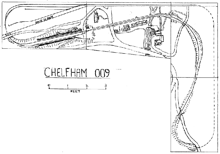 Chelfham - track plan